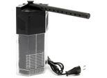Sunsun JP-094 Filtro Interno Acquario Con Pompa 650 L/H 7W Filtro Angolare Xl Per Piccolo Acquario Fino A 80 L