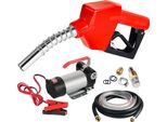 Pompa Wiltecdiesel 12 V, 150 W, 40 L/Min, Pompa Autoadescante Per Gasolio, Pompa Di Aspirazione Per Gasolio, Biodiesel, Gasolio Da Riscaldamento, Pompa Di Trasferimento Mobile Portatile Con Ugello E Tubi Flessibili