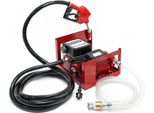 Pompa Wiltec Per Gasolio E Olio Da Riscaldamento 230V/600W 40L/Min Autoadescante Con Pistola Automatica, Pompa Del Carburante, Pompa Di Aspirazione