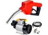 Pompa Wiltec Per Gasolio E Olio Da Riscaldamento 230V/550W 60L/Min Autoadescante Con Pistola Automatica, Pompa Del Carburante, Pompa Di Aspirazione
