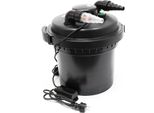 Sunsun CPF-280 Filtro A Pressione Per Laghetti 9000 L/H / 11 W Unità Uvc, Filtro A Pressione Per Laghetti Fino A 8000 Litri, Chiarificatore Per Laghetti, Sistema Di Filtraggio