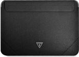 Guess Sleeve Gucs14Psatlk 14 Czarny/Black Saffiano Triangle Logo