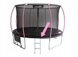 Copertura A Molla Per Trampolino Sport Max 16Ft Nero-Rosa