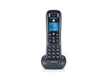 Motorola CD4001 Telefono Dect Cordless Nero Display Lcd 1.8" Vivavoce Rubrica 50 Voci"