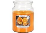 Bispol Candela Profumata In Vetro Arancione, 500G