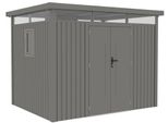 Casetta Da Giardino In Metallo Rojaplast Anna C 275 X 211 Cm Grigio