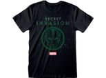 Marvel Studios Secret Invasion - Logo - Maglietta Nera - Taglia L