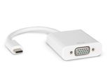 Hamlet HVATC2VGA Adattatore Cavo Video 0,13 M Usb Tipo-C Vga (D-Sub) Bianco