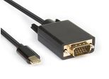 Hamlet XVAUC-VGA20 Cavo Video Adattatore 2 M Usb Tipo-C Vga (D-Sub) Nero