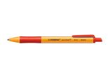 Stabilo® 6030/40 Pointball® Biros - 0,5 Mm, Meccanismo Retrattile, Rosso