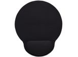 Manhattan Mauspad Schaumstoff Mit Handballenauflage Schwarz Retail