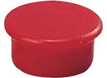 Magnete Rotondo Dahle, Diametro 13 Mm, Rosso, 10 Pezzi