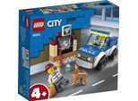 Lego 60241 City Police Dog Squadron, Giocattolo Della Polizia Con Auto, Cane E Minifigure Per Bambini A Partire Dai 4 Anni, Emozionante Giocattolo Per Bambini