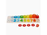 Gioco Di Ordinamento Imparare A Contare Con Le Ruote Dentate