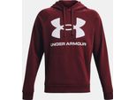 Under Armour Ua Rival Fleece Big Logo Hd 690 Chestnut Red S