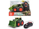 Dickie Toys - Trattore Giocattolo Fendt - (14 Cm) Con Telecomando A Cavo Per Bambini A Partire Dai 3 Anni, Trattore Telecomandato Con Pala Mobile E Luce Incl. Batterie, 203732000, Multicolore