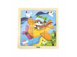 Viga 44632 Puzzle Con 9 Elementi - Samolot