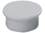 Magnete Rotondo Dahle, Diametro 13 Mm, Grigio, 10 Pezzi