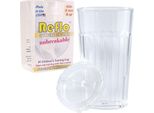 Reflo Tazza Infrangibile Per L'apprendimento - Allenatore Di Becchi Per Bambini Dai 6 Mesi - Tazza Infrangibile Per L'acqua - Tazza Trasparente Per L'apprendimento Con Una Capacità Di 170 Ml