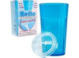 Reflo Unbreakable Sippy Cup - Beak Trainer Per Bambini Dai 6 Mesi - Sippy Cup Infrangibile Per Acqua - Sippy Cup Blu Con Capacità Di 170 Ml