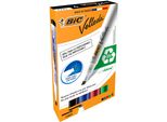 Bic 904950 Marcatore Per Lavagna Bianca Velleda 1751 4 Pezzi Assortiti