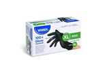 Guanti Neri Xl, Monouso, In Nitrile, Senza Polvere (100 Pezzi Per Confezione) 68193