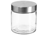 5Five Simply Smart Einmachglas Nixo, Vorratsglas, Glas, Stahl, Transparent, 750 Ml, 135296