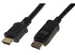 Link Accessori LKCDPH18 Cavo Video Adattatore 1,8 M Displayport Hdmi Tipo A (Standard) Nero
