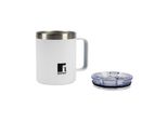 Tazza In Acciaio Inox Bergner Coffe & Tea Lovers White 350 Ml