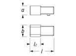 Hazet Einsteck-Adapter 6423C Einsteck-Vierkant 9 X 12 Mm Einsteck-Vierkant 14 X 18 Mm)