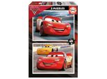 Educa- Cars 3 2 Puzzle Per Bambini Con 48 Pezzi, Da 4 Anni (17177) Educa