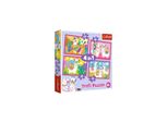 Crefl Puzzle 4In1 Lama In Vacanza 34322