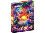 Enjoy Puzzle Della Giungla Arcobaleno 1000 Pezzi