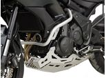 Protezione Motore Zieger Compatibile Con Kawasaki Versys 650 Argento