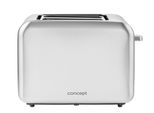 Concept TE2050 Tostapane 2 Fette 950 W Acciaio Inox