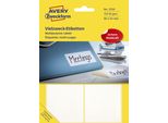 Avery Zweckform® 3330 3330 Etichette Universali - 80 X 54 Mm, Bianco, 112 Etichette/28 Fogli, Permanente