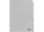 Durable Divisorio A4 In Pp 20 Tasti A-Z Termosaldati , Grigio, 640110