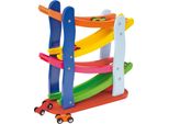 Piede Piccolo Pista Da Corsa In Legno 4 Auto