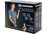 Manubri In Vinile SchildkrÖT 3,0 Kg Set Antracite 2 Pezzi