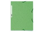 Exacompta 55513E Cartella Angolare Exacompta, Din A4, Cartone, Verde Lime