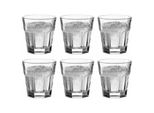 Leonardo 013382 Bicchiere Da Whisky, Vetro, 265 Ml (Confezione Da 6)