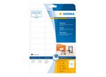 Herma Inkjet-Etiketten Special, 63,5 X 25,4 Mm, Weiá