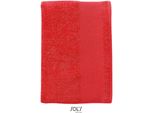 Sols 89001 | Isola Degli Asciugamani Da Bagno - Badetuch | 70 X 140 Cm - Farbe: Red - GrößE: 70 X 140 Cm