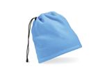 Beechfield B285 | Combinazione Cappello/Sciarpa In Suprafleece Per L'inverno - Colore: Azzurro - Taglia: Unica