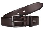 Lloyd Pelle Cintura Belt W90 Dark Brown Marrone
