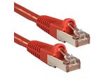 Lindy 47367 Cat6 S/Ftp Kabel Di Base, Rot, 7,50 M Patchkabel