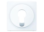 Berker 15076089 Piastra Centrale Per Interruttore A Chiave/Pulsante Bianco Polare Con Berker Q.1/Q.3