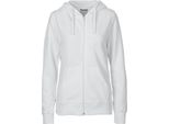 Neutral O83301 | Felpa Con Cappuccio E Zip Da Donna - Colore: Bianco - Taglia: Xxl