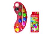 Scatola Colori Opachi Kores "Akuarellos"" 12 Colori"