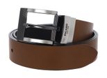 Picard Pelle Cintura Belt Leather Belt W110 Cognac Marrone Nero